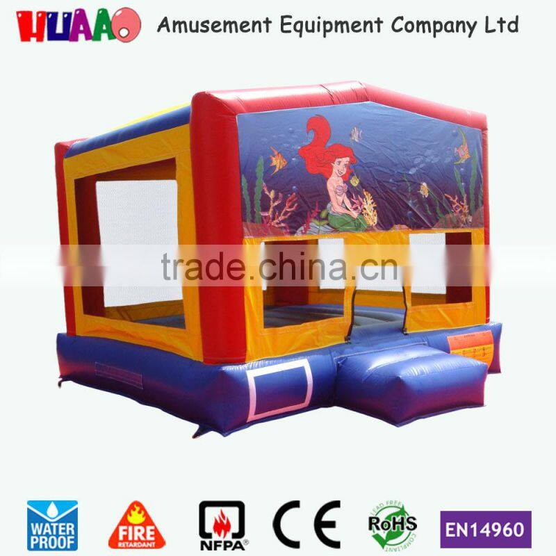 Popular minnie mouse bouncy castle pvc material