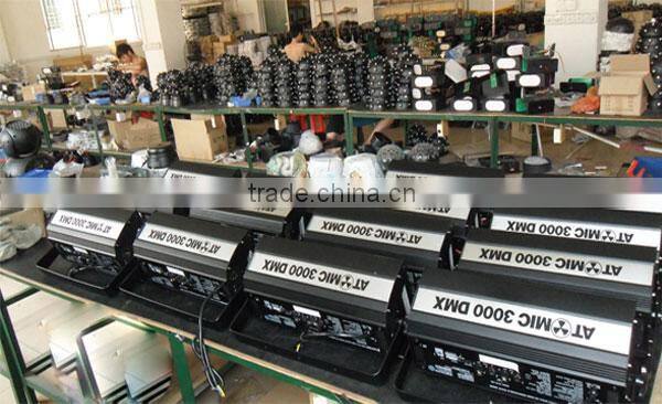 atomic strobe light/atomic 3000W strobe/ DMX stage light/ TSF hight brightness China stage strobe light