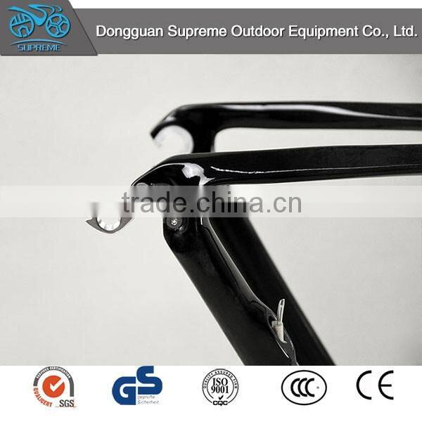 2016 Customized Paint carbon fiber bicycle frame Full carbon road bike frame disc brake