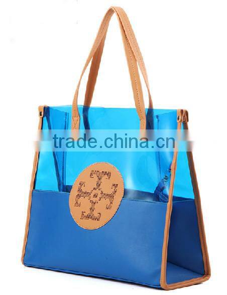 Famous manufacture best classical plastic beach bag