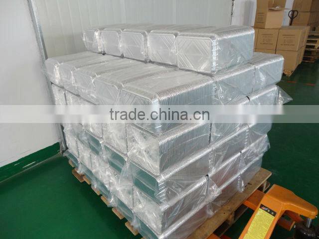 low price hot sell airline catering aluminium foil trays
