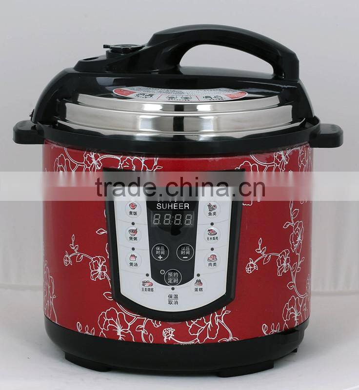pressure cooker rice with hood switch and set