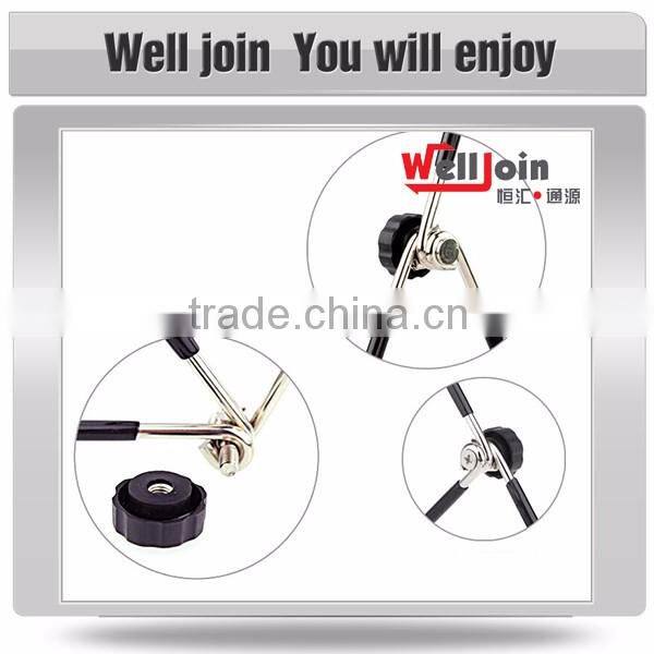 Metal pad support stand holder