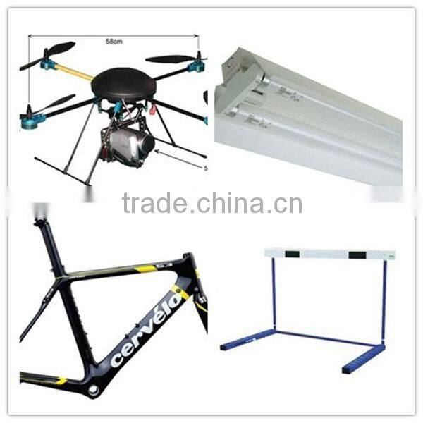 3K Glossy Carbon Fiber Finishing Rods