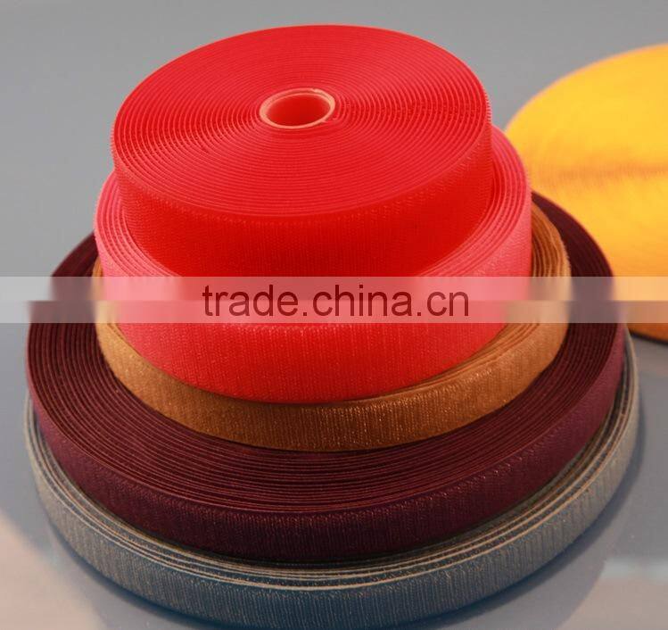 hook loop fastener tape Self Adhesive Hook and Loop 1" 5 yard Black and white Fastener Tape Sticky Back Tape