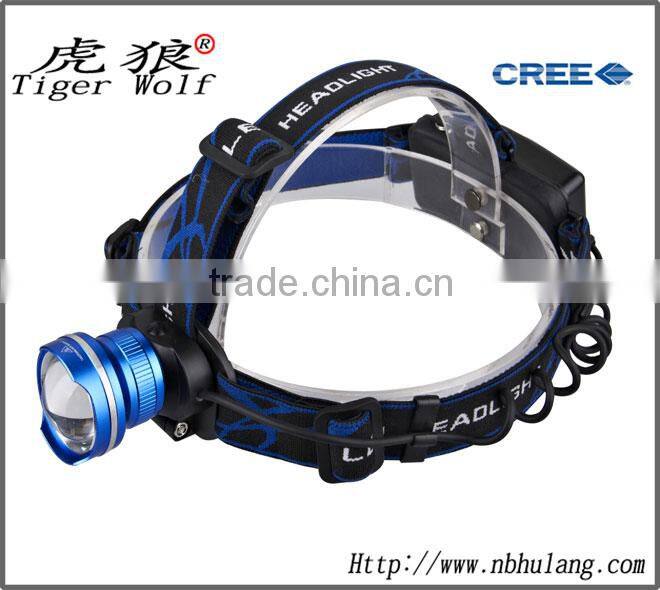 High Quality Aluminum Waterproof Headlamp
