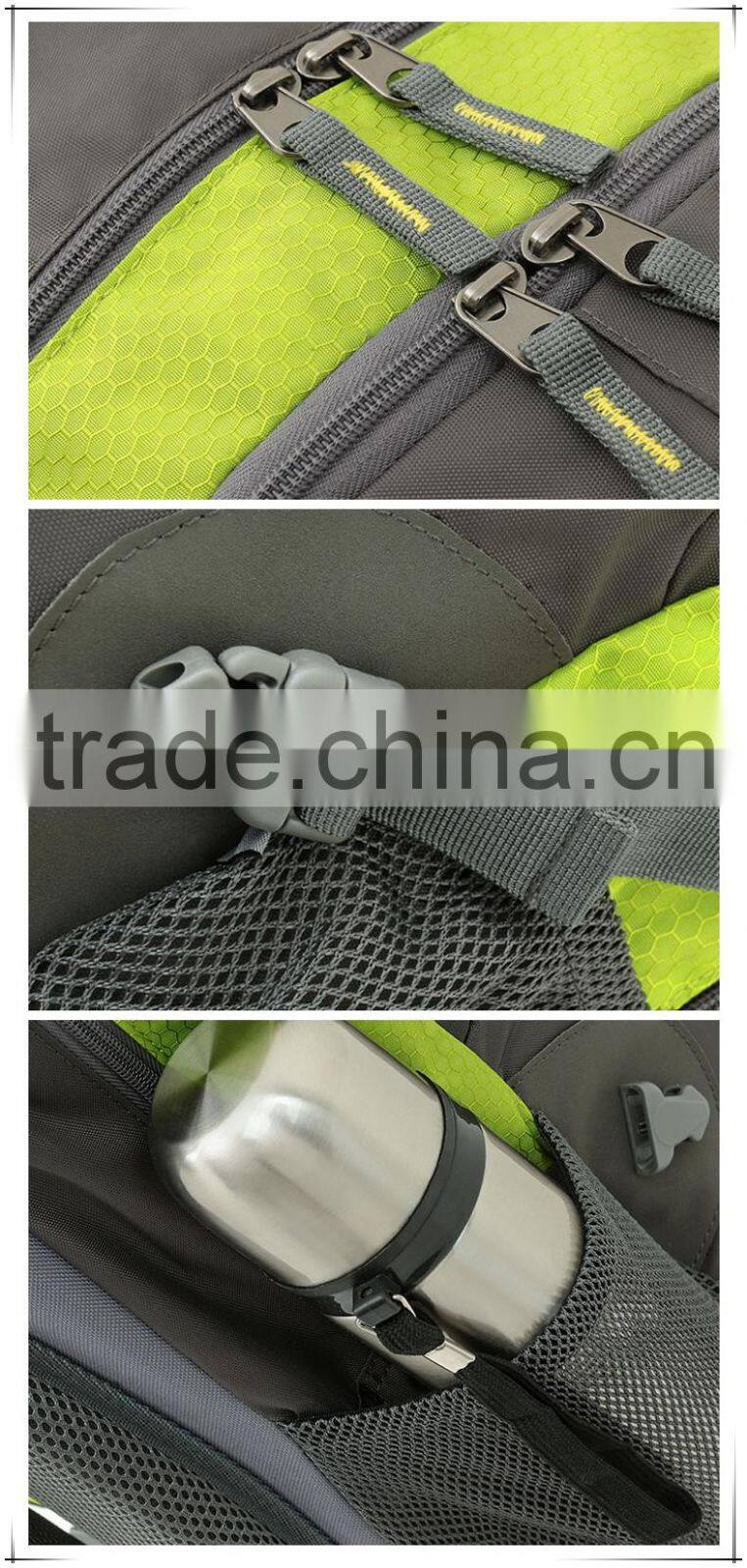 Outdoor backpack with high quality casual travelling sports backpack