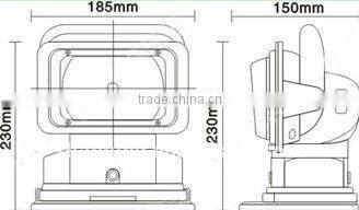 2009B 12V HID XENON LAMP HID work light