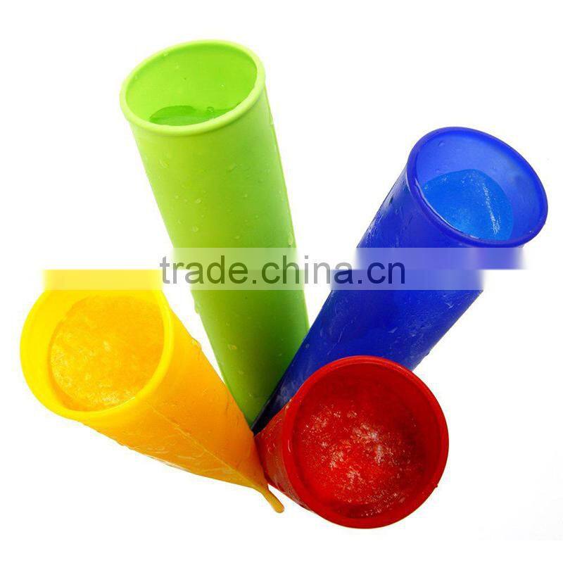 BPA Free ice cream maker silicone snack ice pop mold