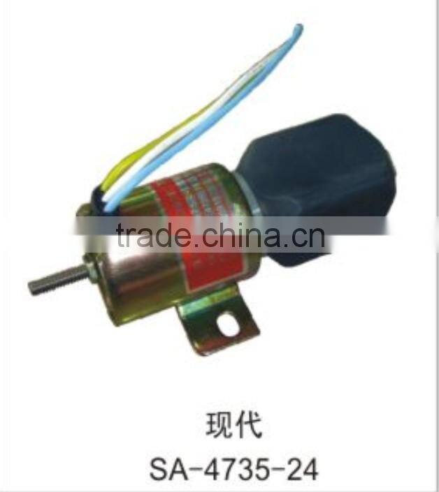 excavator hyundai SA-4735-24 flameout solenoid