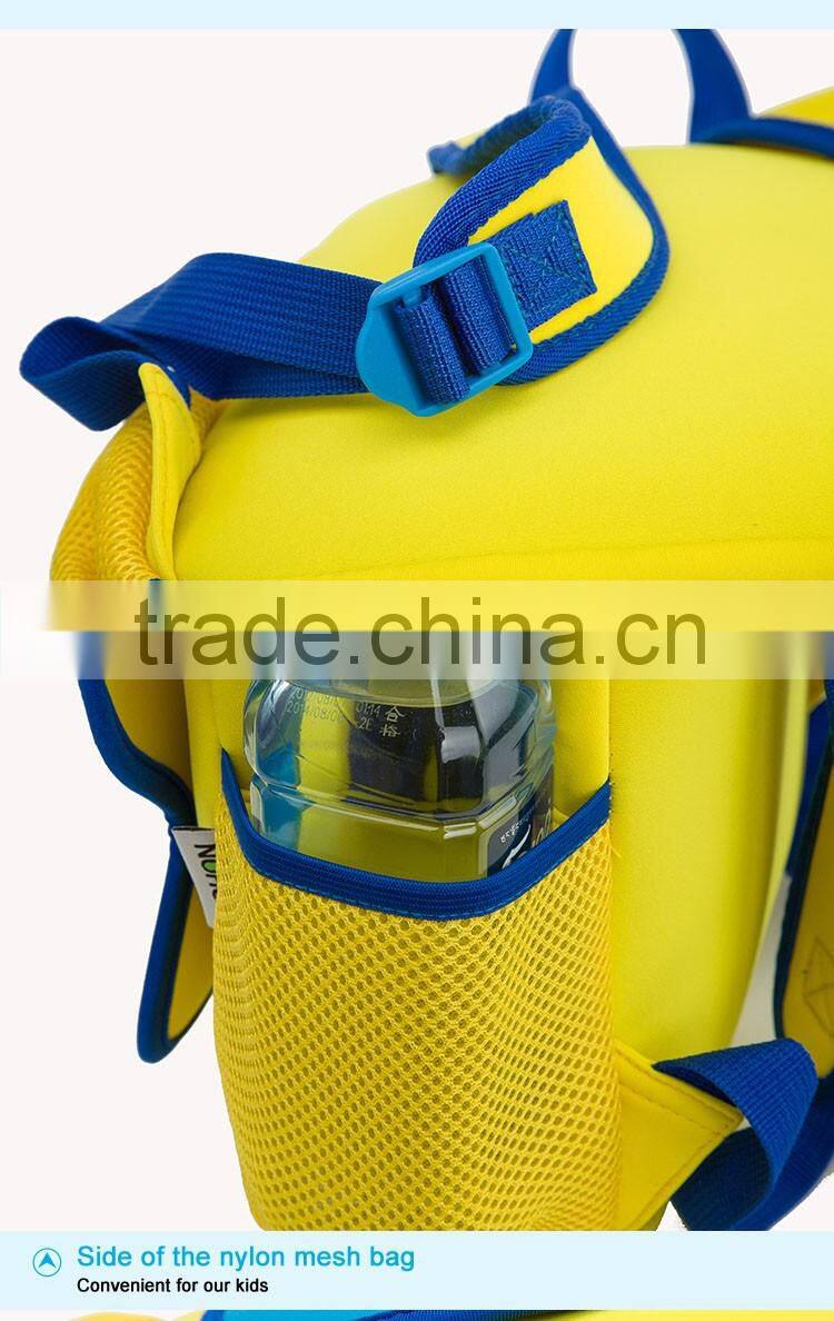 NOHOO Butterfly Waterproof Kids Bags Neoprene fashionable school bags Cartoon Animals School Bags