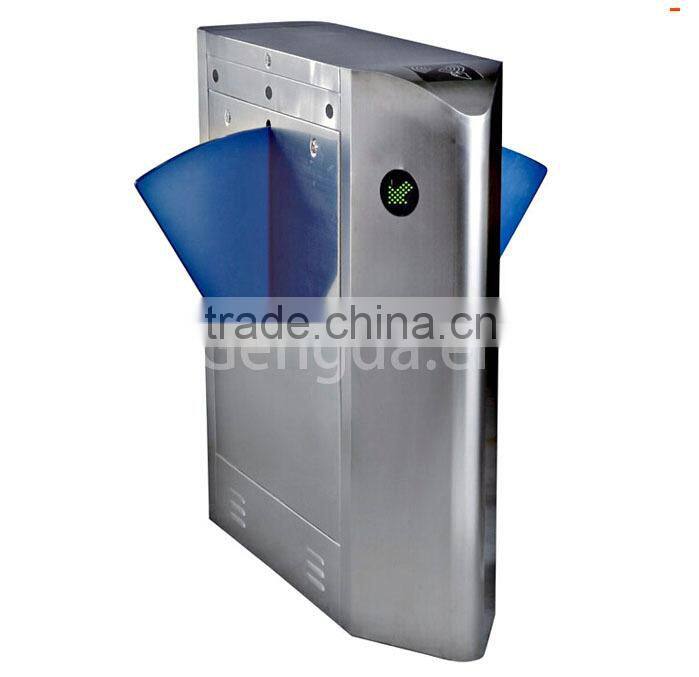 RFID IC reader flap turnstile for Amusement parks