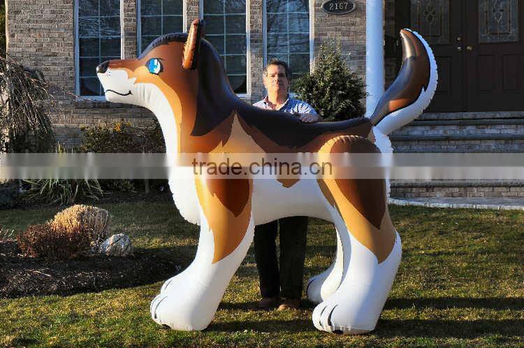 giant inflatable wolf/inflatable giant animal/giant animal for promotion