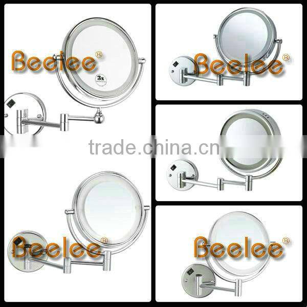 LED Bathroom Magnifying Mirror,Wall Mirrors,Shaving Mirror M-9208