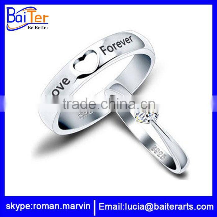 wholesale s925 wide silver ring