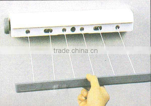 2015 Best prices plastic 6 line house/kitchen hanger