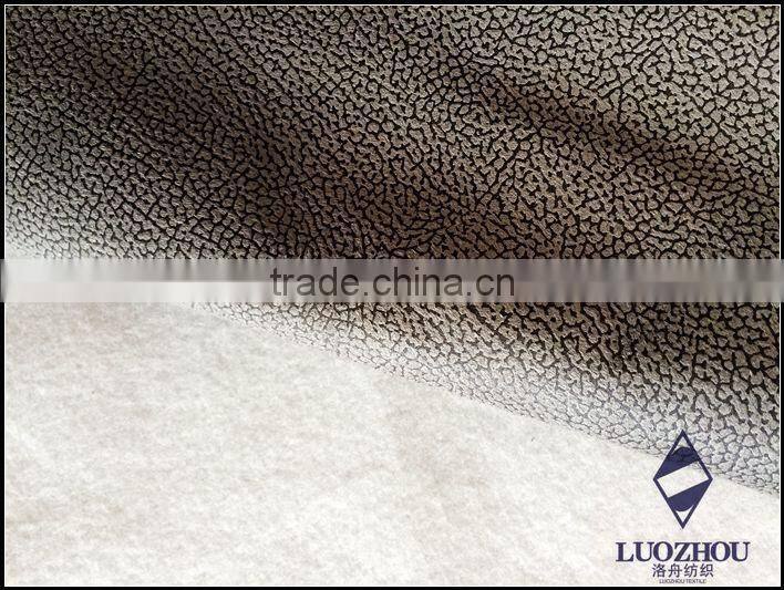 printed suede fabric for wholesale