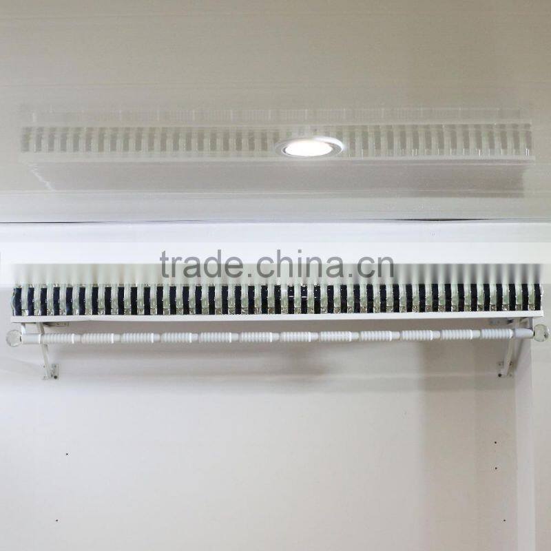 Wall mounted Metal and wooden display hanging rack