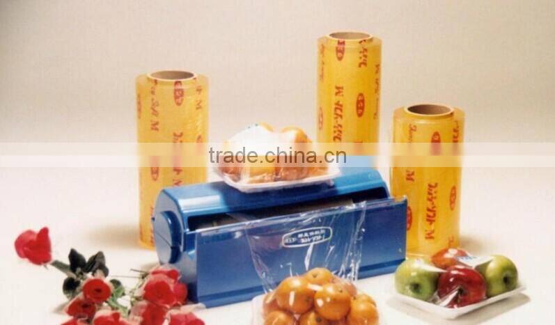 food cling film /fruit cling film /vegetable cling film /transparent cling film manufacturer