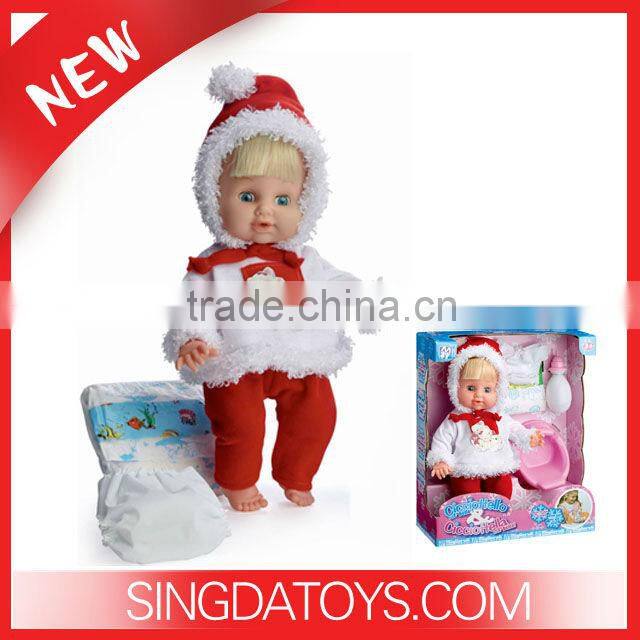 HOT SELLING ! 2014 New Design B079 B/O Baby Fashion Doll