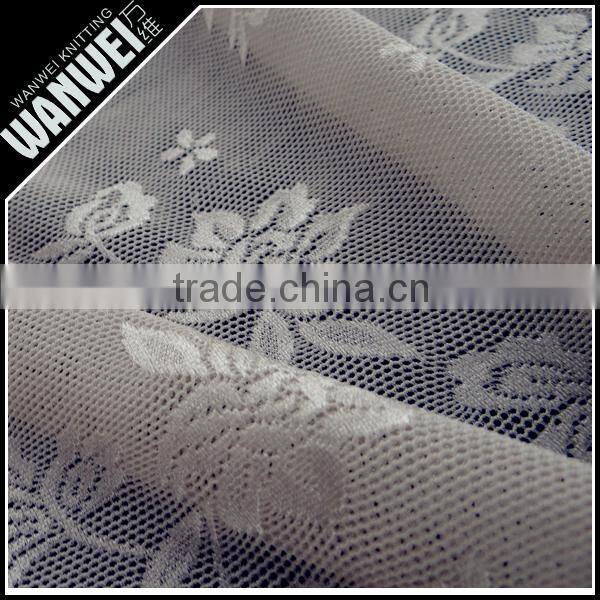 new manufactur mading navy gray elastic bright nylon spandex hollow lace fabric for spring and summer dress 4231