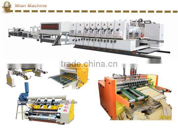 BL 5 layer corrugated paperboard carton box bunding machine