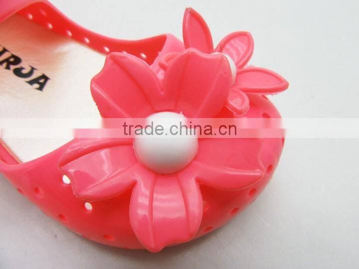 Watermelon Red PVC jelly girls sandals