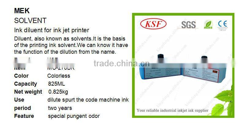 High quality domino solvents for industrial for digital printing