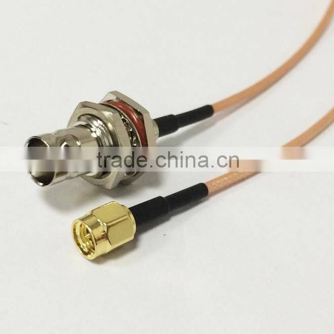 Shenzhen manufacture RF SMA Male Switch BNC Female Pigtail Cable RG316