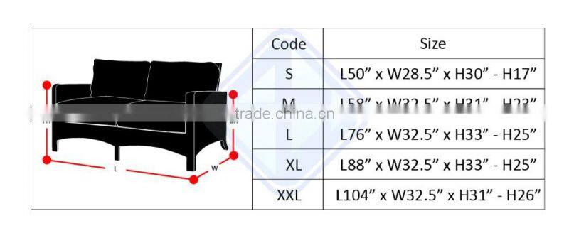 flexible washable sofa cover