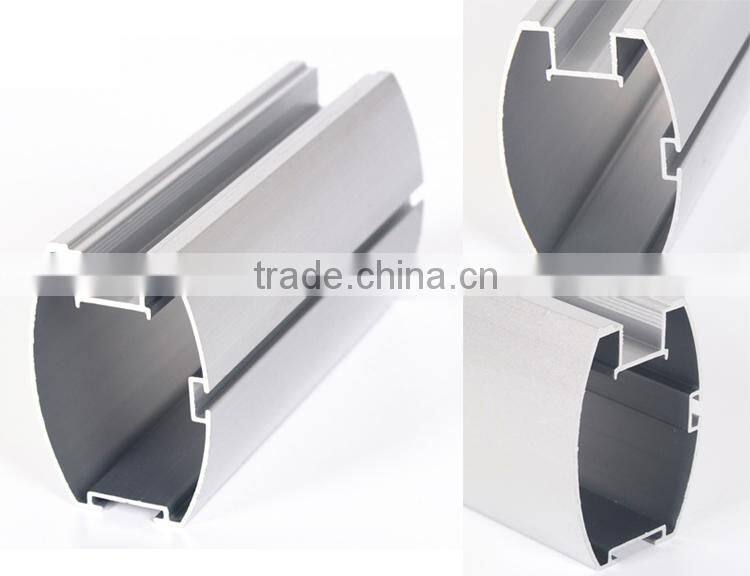 6063 T5 Silver electrophoresis aluminum profile manufacturer
