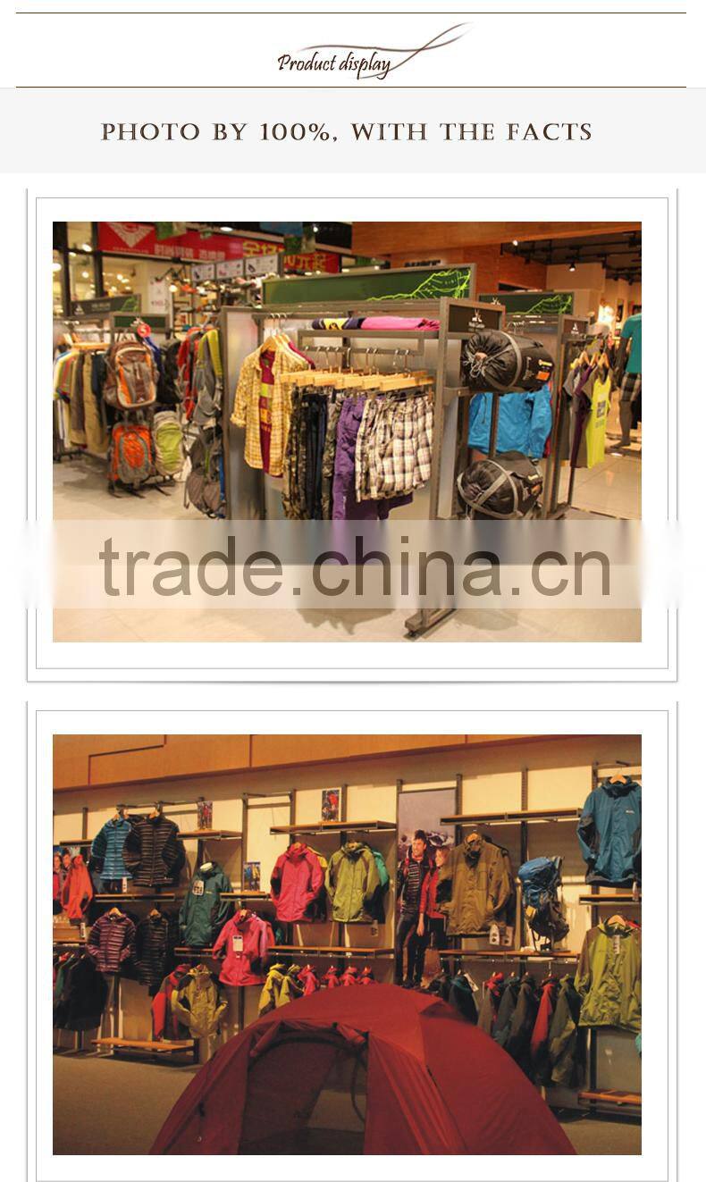 Shops Clothing Store Vertical Iron binding Display Case 140''H