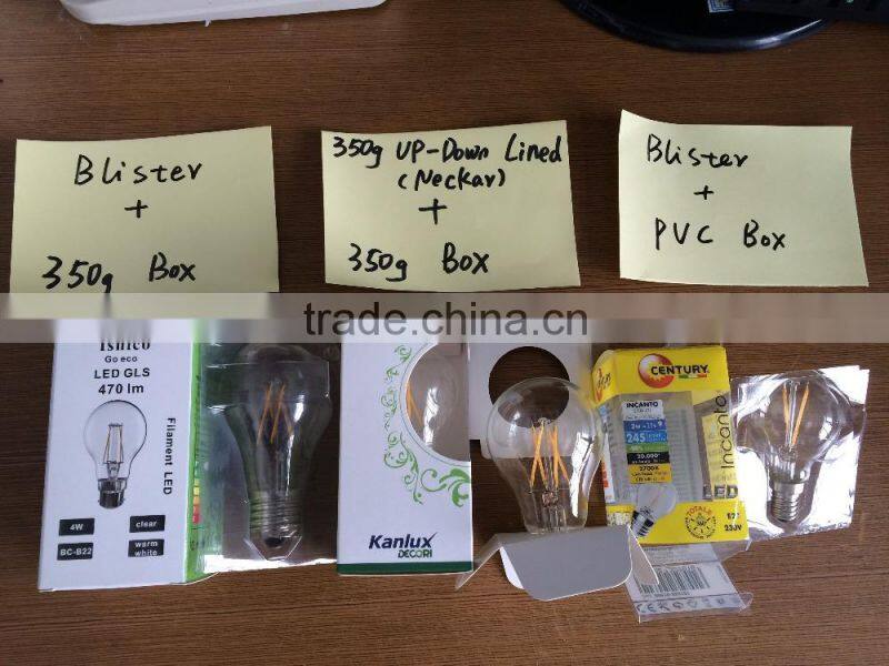 AC220V E14 2W 4W Retro Filament LED COB Light Lamp Candle Flame Bulb