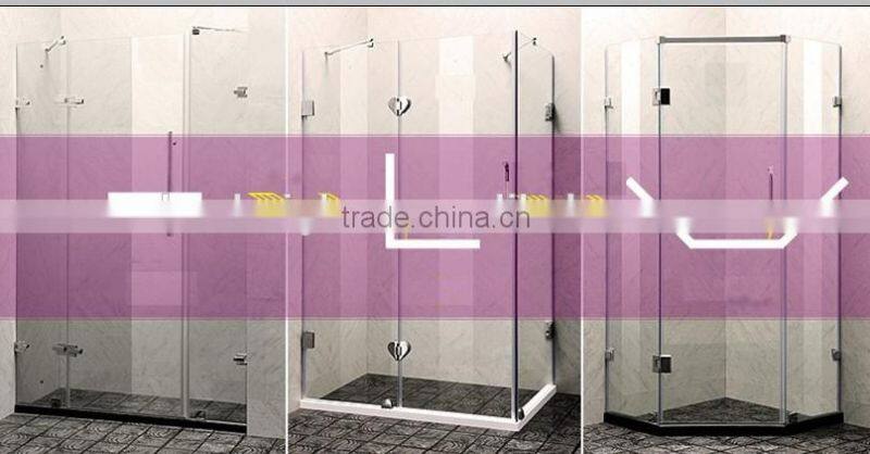design clear glass wet room shower door