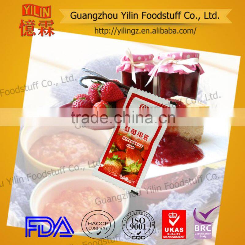 1.2kg PE bag natural blueberry jam OEM in China factory