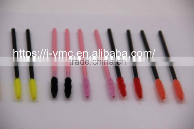 Disposable Multi-colored, multi-shape Mascara Brush with Eyelash Mascara Wand Brush