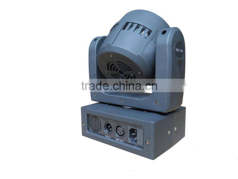 LED Mini dmx moving lighting 4x10w RGBW 4in1 led KTV light