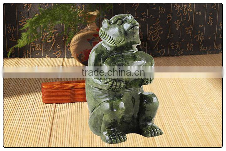 Auspicious Jade Feng Shui monkey , monkey statue