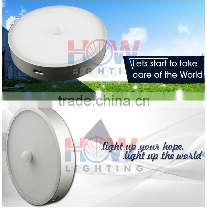 2015 newest design mini Chargeable led cabinet light