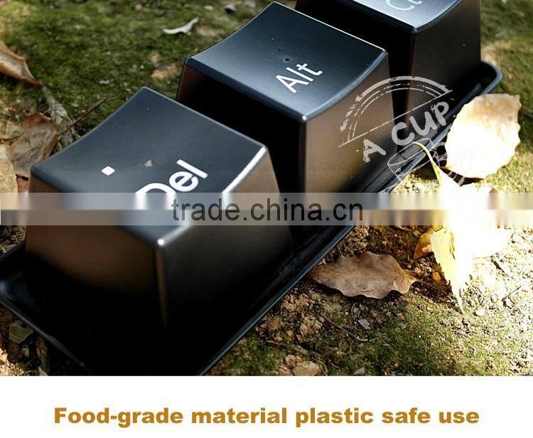 New Product Plastic Cup Key Board Tea cup Coffee Mug