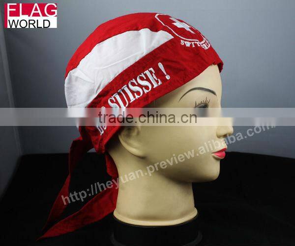 100% cotton bandana cap