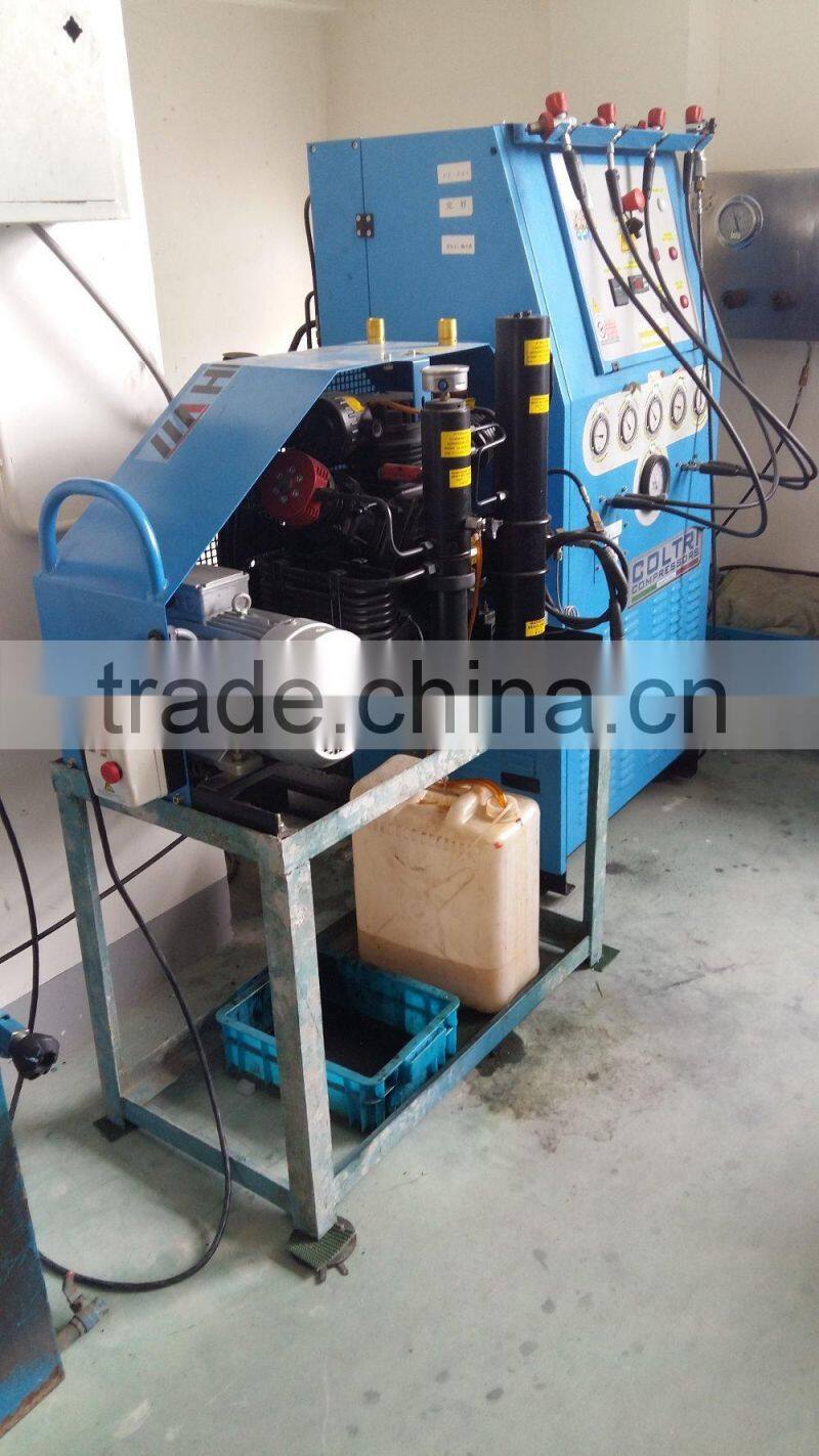 CE/EC approved 6.8L Breathing apparatus with communication device