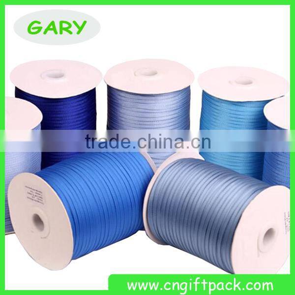 3/4" Yellow Wave Pot Polyester Grosgrain Ribbon