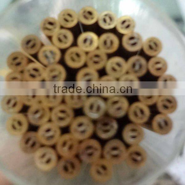 AT003EDM Copper & Brss Electrode Tube Double Channel 1.7mm x 400mm