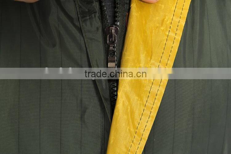 newest raincoat factory high quality electrostatic prevention Raincoat suit with pant for men