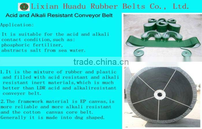 EP/NN Rubber Oil Resistant Conveyor Belt