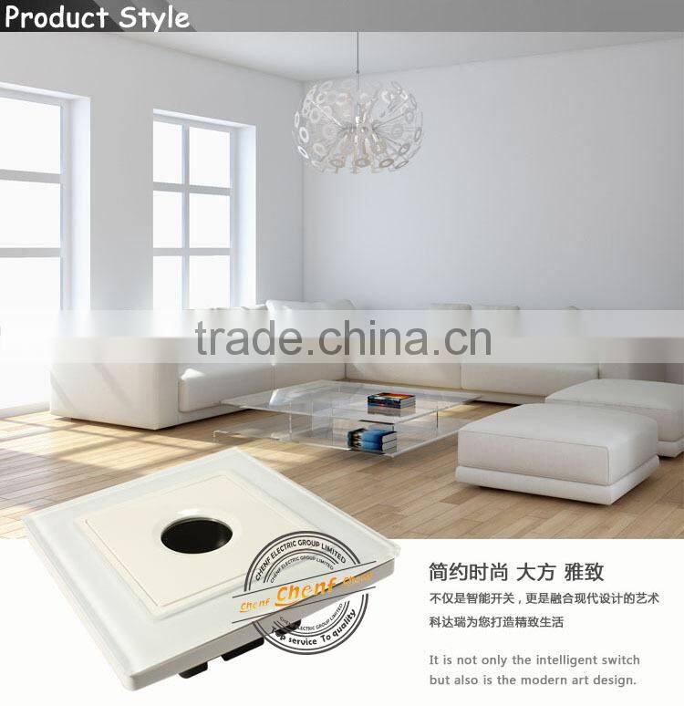 CE Approval Universal Tempered Glass Panel Touch Delay Switch