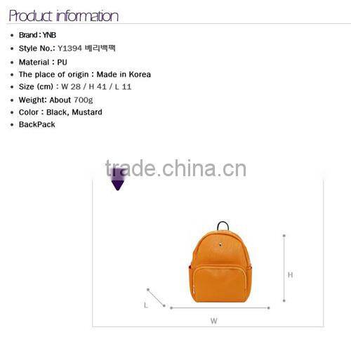 Y1394 Korea Fashion backpack