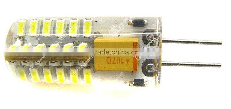 G4 AC/DC12V 6000K color temperature high power LED bulb with 48 pcs led in it