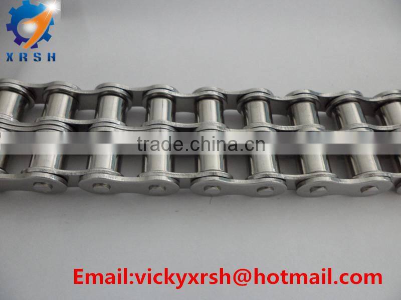 High precision double drive roller chain and sprocket